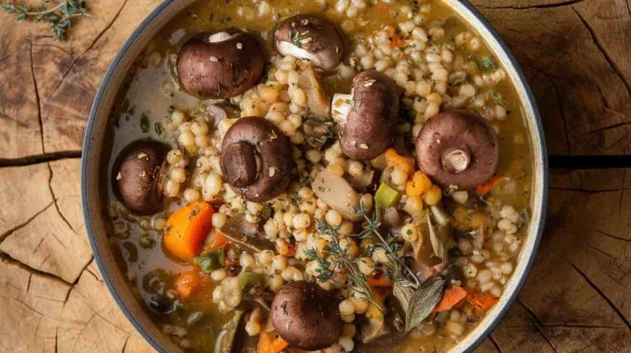 تصویر 2 از قیمت خرید سوپ نیمه آماده جو و قارچ با فروش عمده